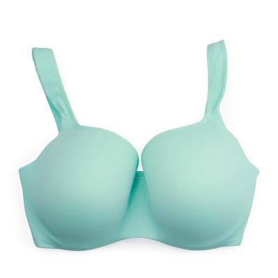 China Traceless QUICK DRY Underwear Plus Size Women Gather Anti Sag Millimeter Full Cup Bra Big Breast Big Breast Bra Collection Anti Sag Plus Size Bra for sale