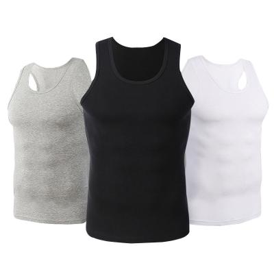 China Wholesale Men's Bodybuilding Cotton Vest Knit Breathable Large Size Men's Sports Vests And Waistcoats QUICK DRY Wholesale Men's Beach Top for sale