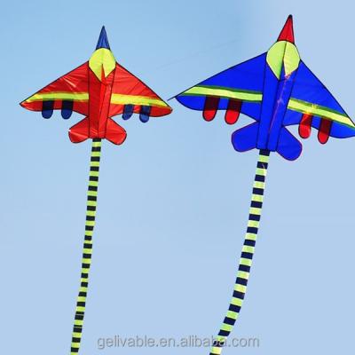 China Ripstop Polyester Weifang Fighter Kite With 3m Tail for sale