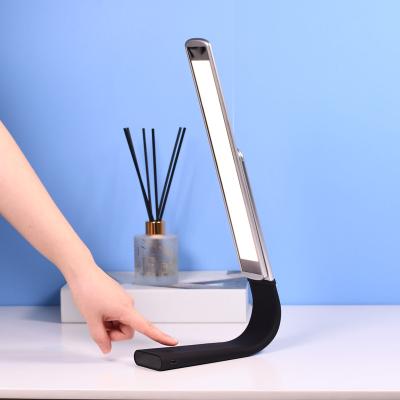 China Modern New Design BSCI Rechargeable Eye Protection Led Reading Desk Table Study Lamps for sale