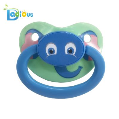 China 2019 Free Cute Original Latex Whosale Elephant DDLG Abdl Pacifier Adult Filed Adult Pacifier Pacifier for sale