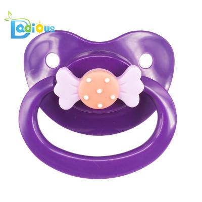 China BPA Silicone Baby Pacifier Free Adult Funny Custom Pacifier DIY Abdl Silicone Pacifier for sale