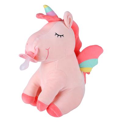 China BPA Free 2021 Hot Selling Pink Unicorn ABDL Personalized Pacifier Clip For Adult Baby With Big Nipple Adult Pacifier for sale