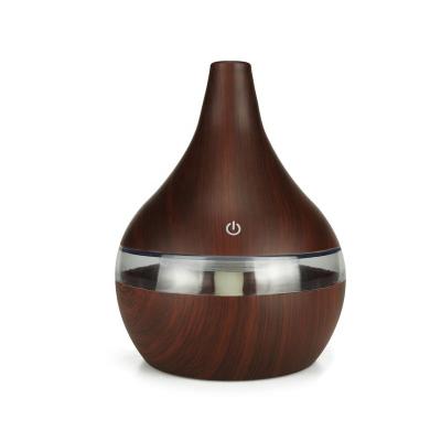 China B2B Commercial Electric Market Diffuser Essential Oil Aroma Humidifier Air Spray Body Gifts 300ml Wooden Nebulizer for sale