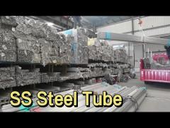 Square SS Steel Tube Hollow Section ASTM Rust Resistant For Building