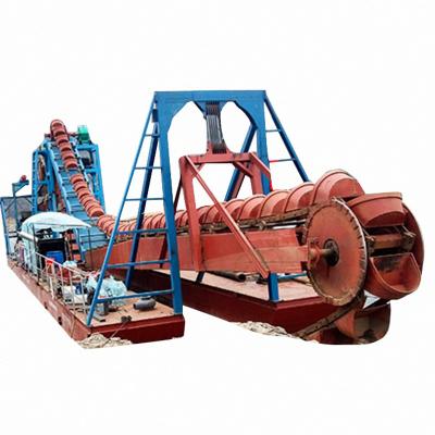 China High Efficiency Gold Mining Reputation Boat Diamond Mining Machinery /Gold Dredging Equipment For Sale for sale