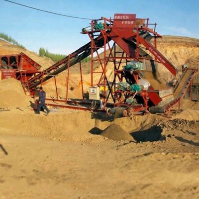 China Full Sets Mining Equipment Dry Gold Washing Equipment For Desert Ore Separation; ‰ ¤ 100 for sale