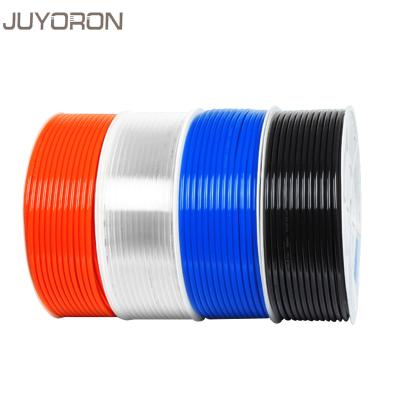 China JUYORON PU 80meters PU Hose Soft Blue Plastic Nylon Polyurethane Hose Pneumatic Air Ducts OD14mm*ID10mm for Air Compressor for sale