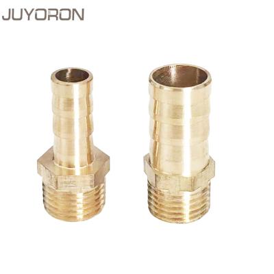 China Hotels Brass Hose Fittings 4mm 6mm 8mm 10mm 12mm 19mm Barb Tail 1/8