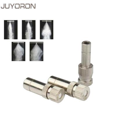 China Hotels 5-15bar Cooling Mist Slip Lock Nozzle 6mm Low Pressure Micro Nozzles Connectors Garden Irrigation Sprayers for sale