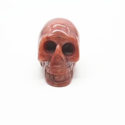 China Europe Yiwu Best Selling Skulls Crafts Natural Gemstone Red Skulls For Crafts for sale