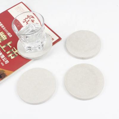 China Viable in Yiwu factory direct sale high quality round diatomite current square cup mat home decoration coaster for sale