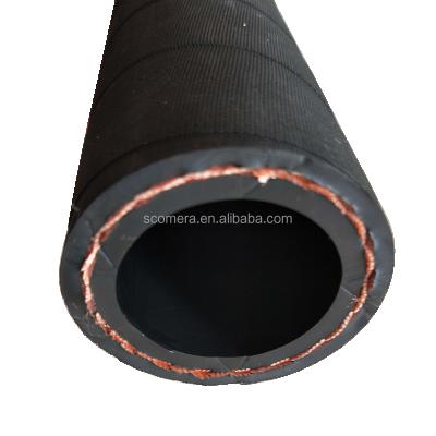 China concrete pump rubber hose optional for sale