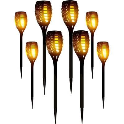 China Garden.Lawn.Villas.Park.Yard Outdoor Waterproof Solar IP65 LED Garden Lights Solar Flame Torch Light For Pathway Lawn Lamps for sale