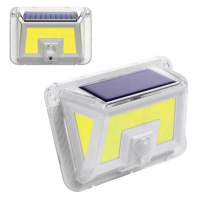 China Outdoor Waterproof Solar LED Wall Light Motion Sensor Security Light Garden Pathway Lighting Solar Lamps for sale