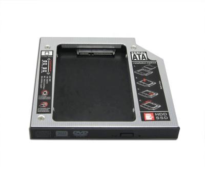 China HDD SSD SATA / 4 2nd Channels Switch12.7mm Universal Hard Drive CD/DVD-ROM SSD Caddy for sale