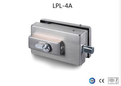 China Aluminum Body Material Glass Patch Fittings Lock 73×50×43mm Dimension LPL-4A for sale