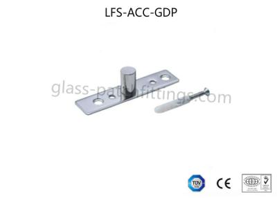 Chine Acier inoxydable de pivot de point de porte de garnitures en verre Frameless supérieures de correction quatre trous à vendre