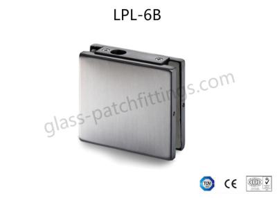 Chine Garnitures en verre de serrure de porte d'adaptateur de SUS, garnitures en verre de porte avec le corps de l'aluminium LPL-6 à vendre