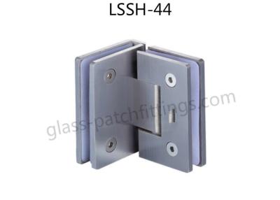 China Bidirectional Opening Glass To Glass Connectors , Frameless Glass Door Hinges Rust Proof for sale