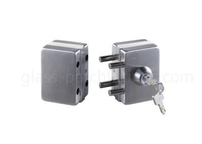 China Semicircular Frameless Glass Door Lock Max Door Width 800 - 1200mm SGS Certificated for sale