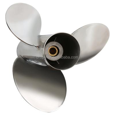 China For HONDA Outboard Engine 90HP Stainless Steel Boat Outboard Propeller For HONDA Engine 150-300HP for sale