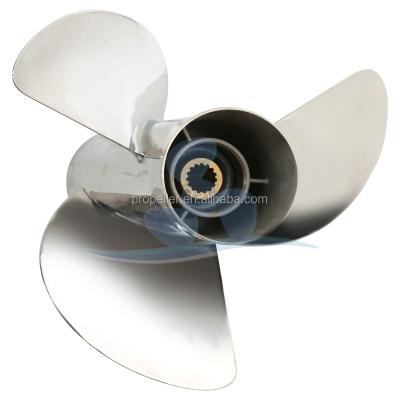 China Honda Engine Props 3 Blade Aluminum Propeller Marine Propeller Pitch 5