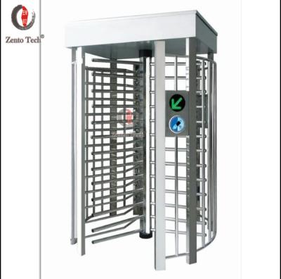 China Waterproof/Waterproof Access Control Card Gate Automatic Turnstile RFID School Security Revolving Full Height Turnstile Gate for sale