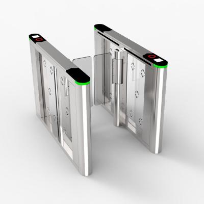 China 304 Stainless Steel Office Building/Subway Station RFID/QR Code Access Control System Multiple Sensors Electronic Fast Lane Security Turnstile Gates for sale