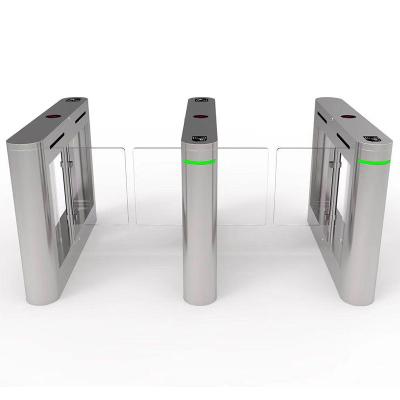 China Shenzhen Zento School Turnstile RFID Reader, Fingerprint, Face Recognition Temp Detector Access Control System Swing Turnstile ZT-927 for sale