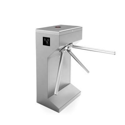 China Vertical RFID Parking Lot Barrie Gate Tripod Turnstile 304 Stainless Steel Security Access Control System for sale