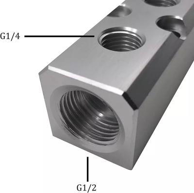 China Aluminio que anodiza los recambios mecánicos del CNC para el equipo de comunicación en venta