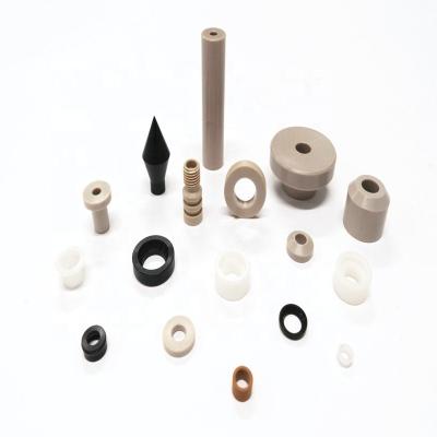 China Custom Machining Plastic Parts Delrin White POM Nylon Plastic Turning Parts for sale