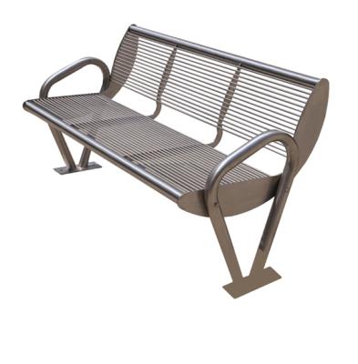 China patio bench design stainless steel bench, quality factory price outdoor park bench legs, park stainless steel bench for sale