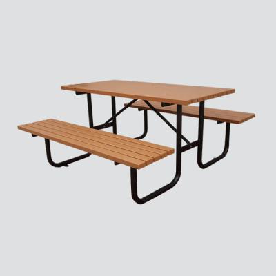 China BOARD wooden picnic table with benches, kids picnic table with umbrella for sale