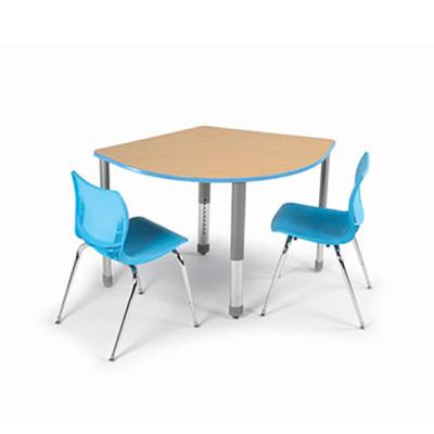 China Modern Primary School Furniture Desk and Table Kids Pine Wood Desk and Chair Set for sale