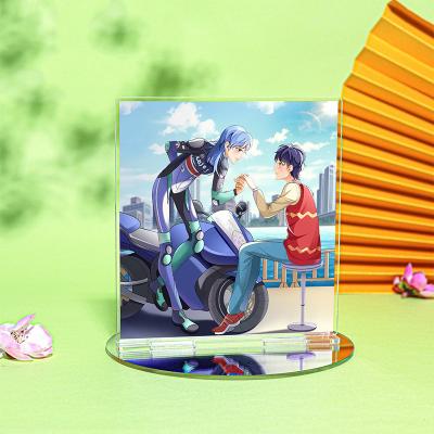 China Wholesale Cheap Wholesale Cartoon Anime Character Standee OEM Picture Plastic Clear Printed Acrylic Stand For Promotion for sale