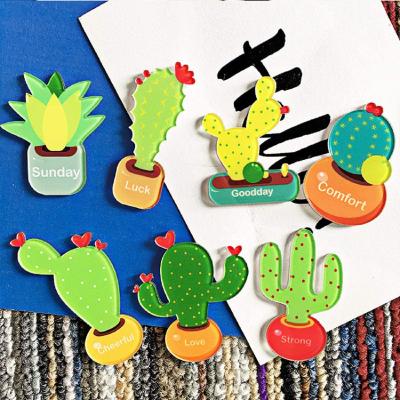 China New Arrivals Mini Decoration Cartoon Souvenir Animal Custom Personalized Fridge Magnet Acrylic Charm for sale