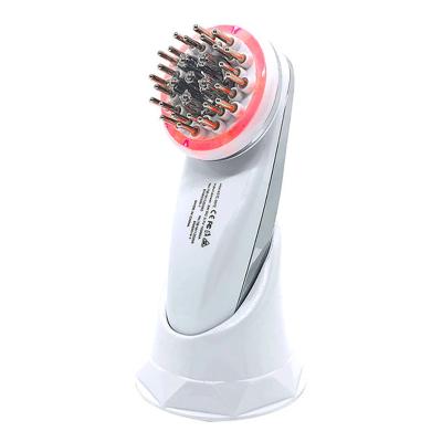 China For Home Use Micro Electric Vibration Massager Head Vibrator Comb Prevent Static Electricity Electric Head Massager for sale