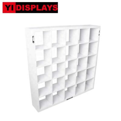 China Advertising Tie Belt Sashes Closet Organizer Display Rack Acrylic Wall Mounted Rack Bangs Underwear Showcase for sale