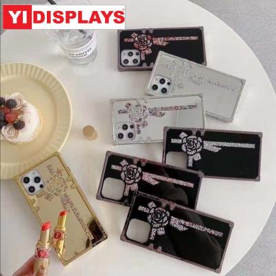 China Retail store luxury maximum pro shell mirror surface mobile phone case bling bling for sale