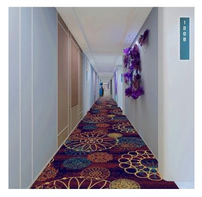 China Carpet Non-slip Netting Wall To Wall Wilton Wool Carpet For Hotel Room Hotel Room Carpets for sale