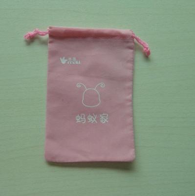 Китай Настройка Pink non-woven drawstring подарочные мешочки сумка для Iphone 4 4s продается