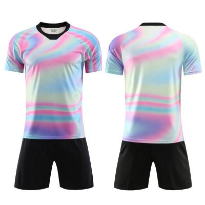 China 2019 Quicky Dry Polyester Football Jersey Shirt For Adults and Kids Soccer Uniform for sale