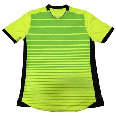 China Best Quality Quick Dry Popular Soccer Jersey Football Shirt Maker for sale