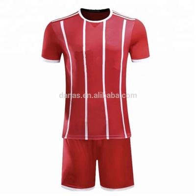 China Customized top quality popular club soccer jersey 2018 football shirt and shorts for sale