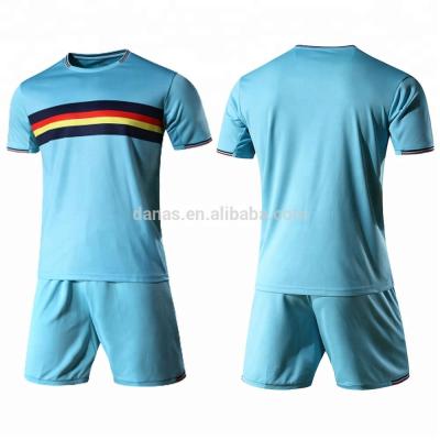 Chine Uniforme à séchage rapide du football de bleu de ciel de débardeur de football Nice de qualité faite sur commande à vendre