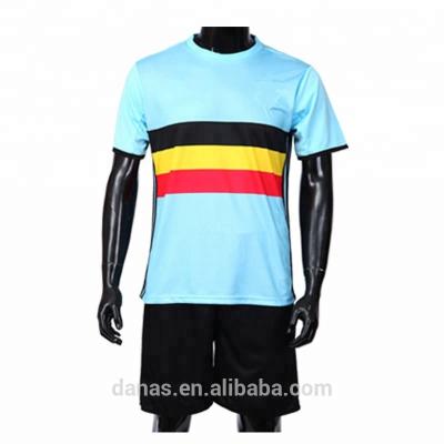 China 2016 2017 Retro Model For Men and Women Quicky Dry Polyester Football Jersey Shirt for sale