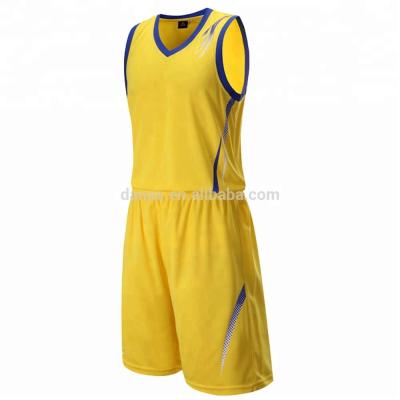 China Custom cheap sports basketball jersey wholesale basketball shirt and pants for sale