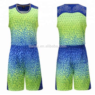 China 2018 OEM Hot Sale Custom Sublimation Sports Basketball Jersey Uniform for sale